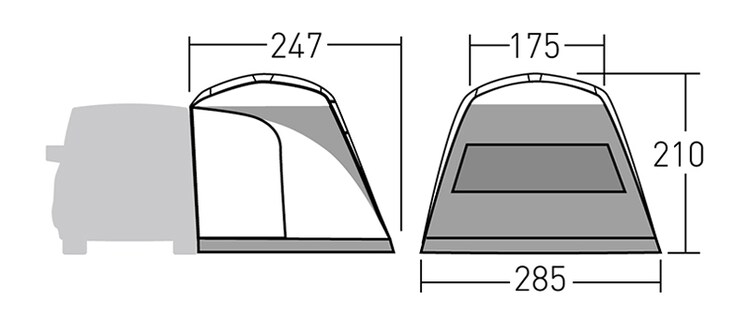 【ogawa】カーサイドシェルターII 2337 【プラザセレクト】【代引き不可】9