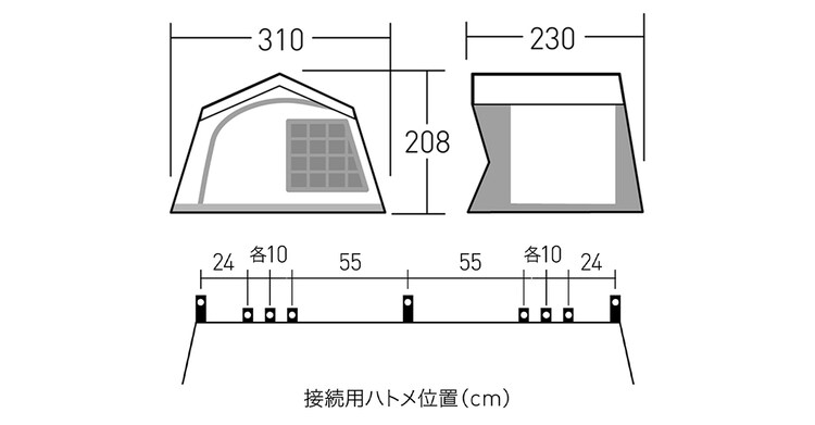 【ogawa】カーサイドロッジ 2340 【プラザセレクト】【代引き不可】9