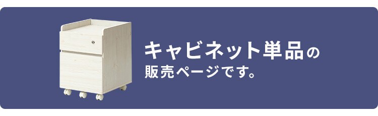 キャビネット 二段引き出し キャスター付き FJ-029-IR ビーチ0