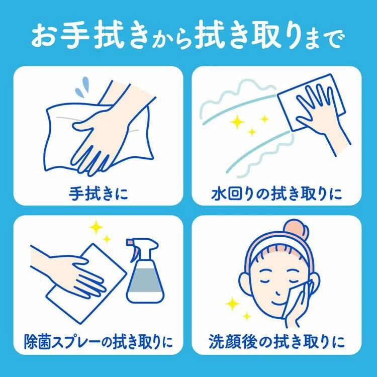 【10個セット】スコッティ セレクト ハンドタオル 200組(400枚)×3コパック 37754 3