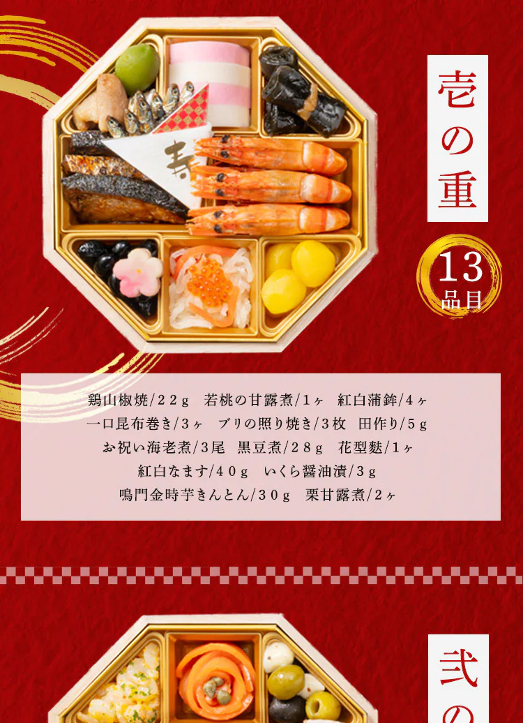 リーガロイヤルホテル 和洋中おせち三段重 【時間指定不可】【プラザセレクト】【代引き不可】4