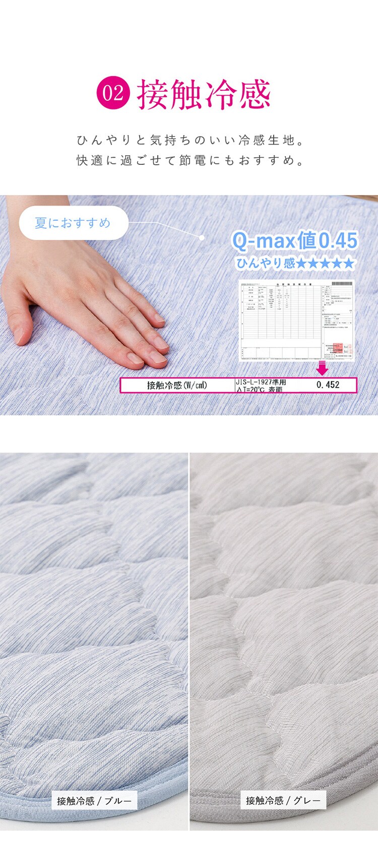 ピタ―ら　20mm高反発のアンダーラグ　2畳用 270609420 【時間指定不可】【プラザセレクト】【代引き不可】4