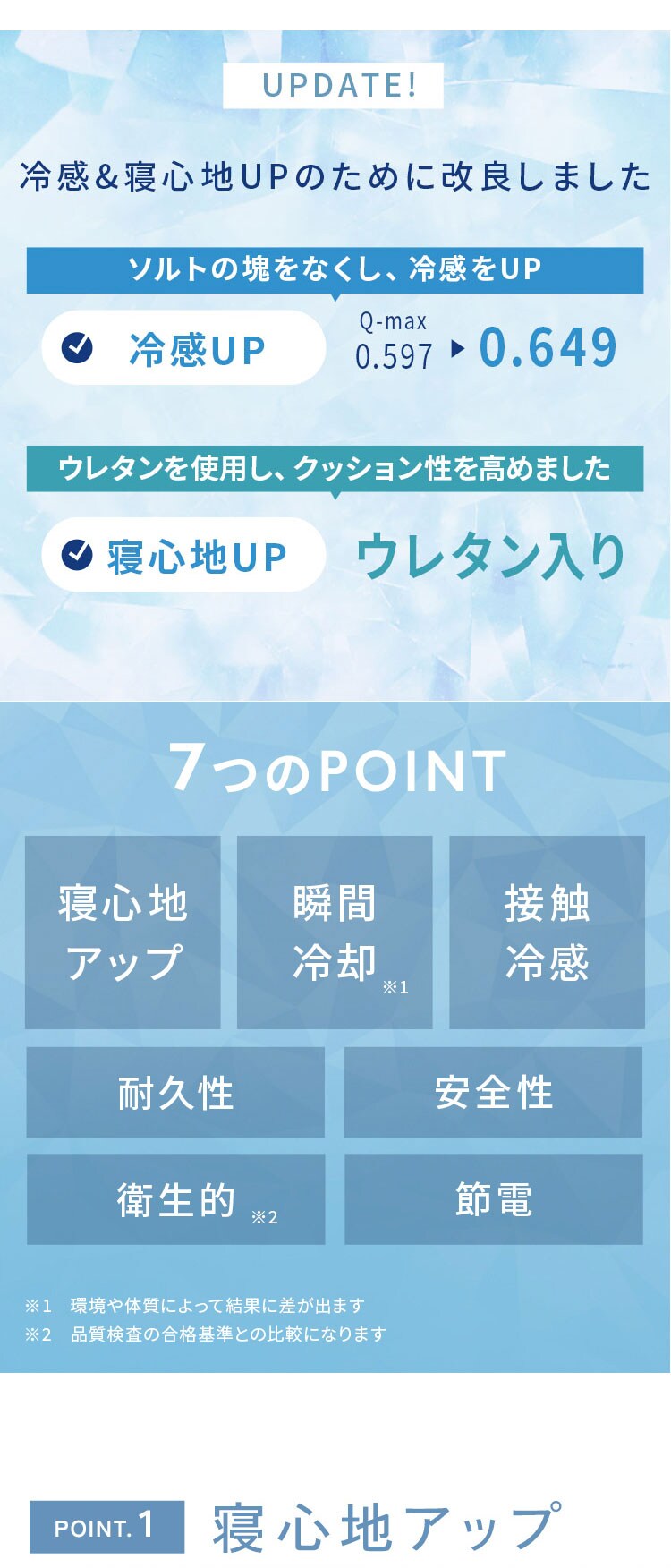 ヒンヤリソルトジェルマット 56×31 ライトグレー【プラザセレクト】2