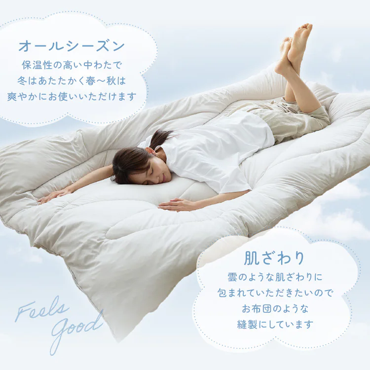 雲の寝心地 敷きパット D サンドベージュ【プラザセレクト】7