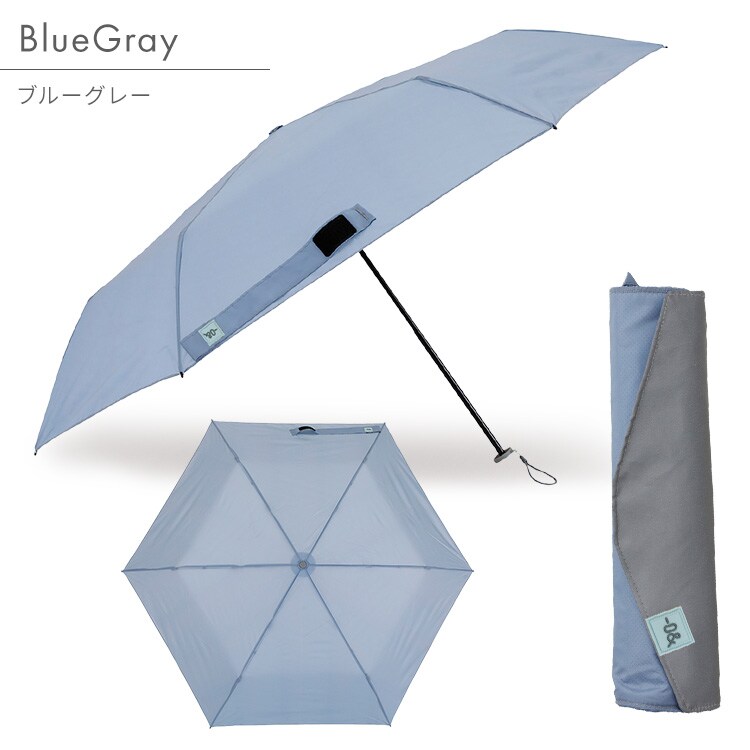 折りたたみ傘 傘 雨傘 軽量 ミニ55 -0& 52332 パープル【プラザセレクト】5