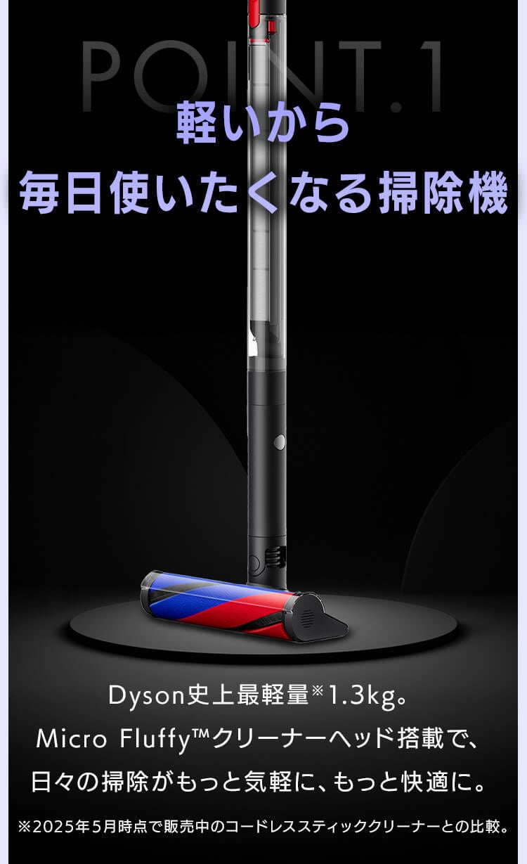 dyson PencilVac Fluffy 492600-01 【プラザセレクト】1