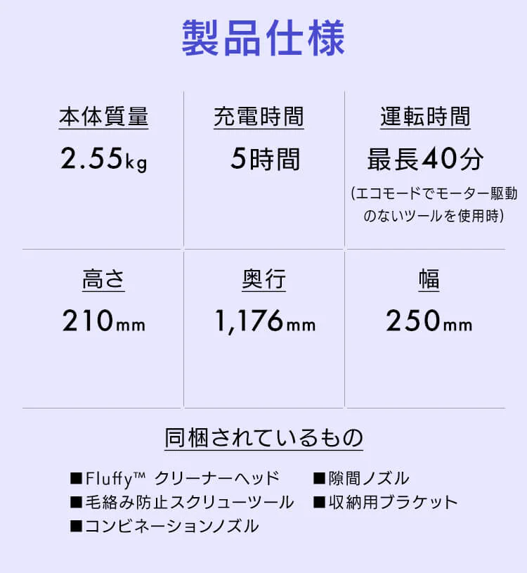 dyson SV25 RD2 V8 Origin 447873-01 【プラザセレクト】6