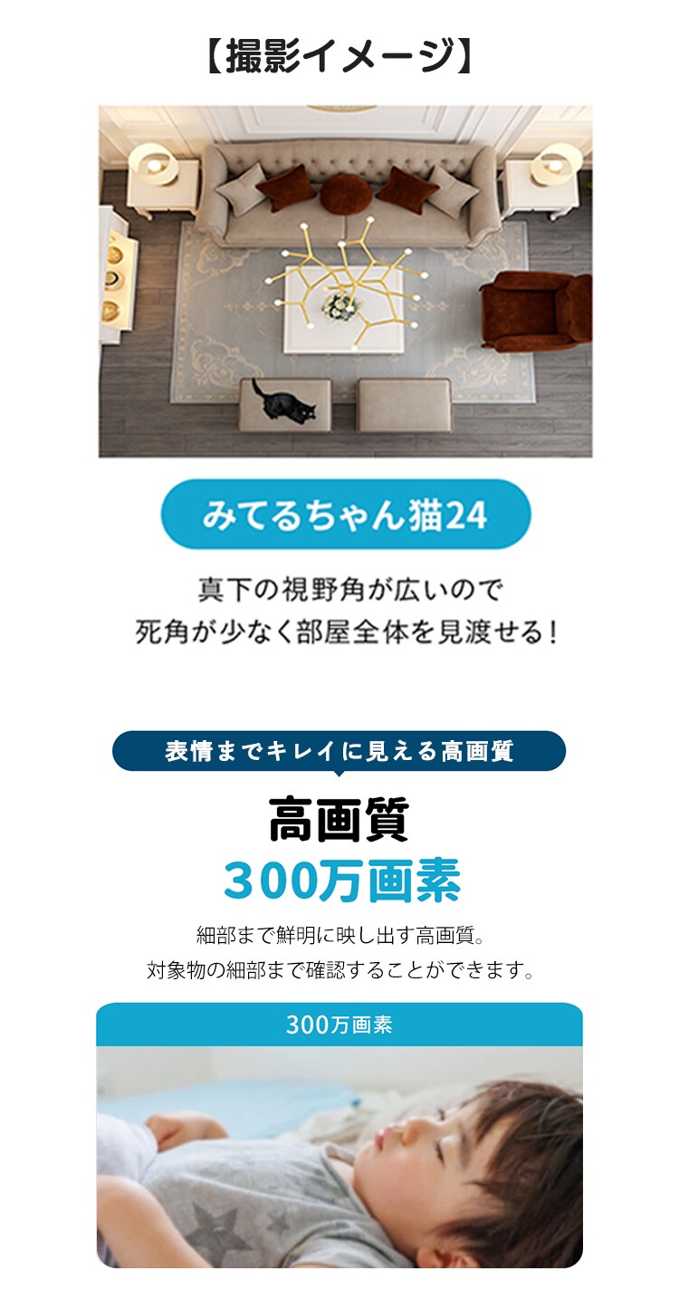 塚本無線 ペットカメラ みてるちゃん猫 24 WTW-NEKO245S 【プラザセレクト】1