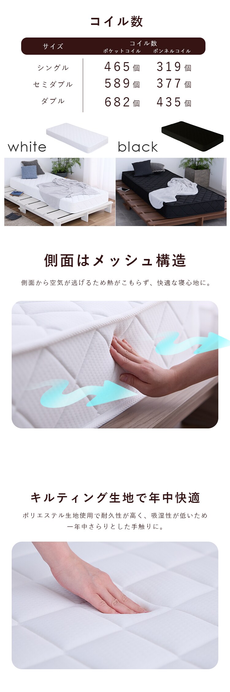 ステージベッド　ダブル グレージュ【プラザセレクト】3