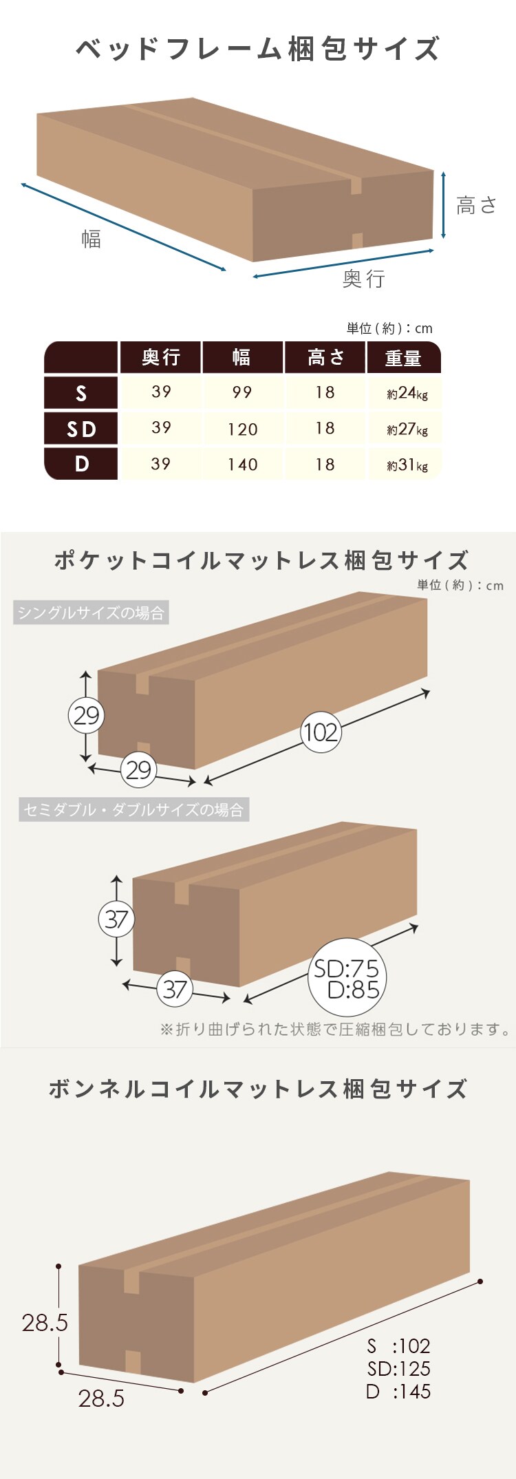 ベッド シングル 三段階 高さ調整機能付き ナチュラル【プラザセレクト】5