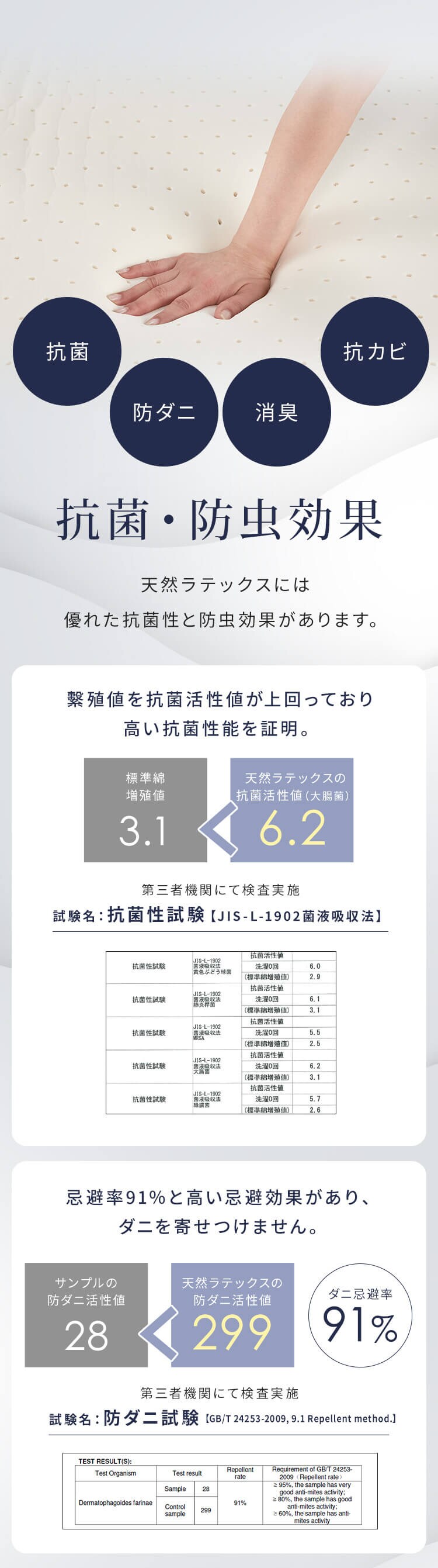 3Dダイヤモンドゾーン10マットレス グレー 23L-3DZ10-S 【プラザセレクト】4