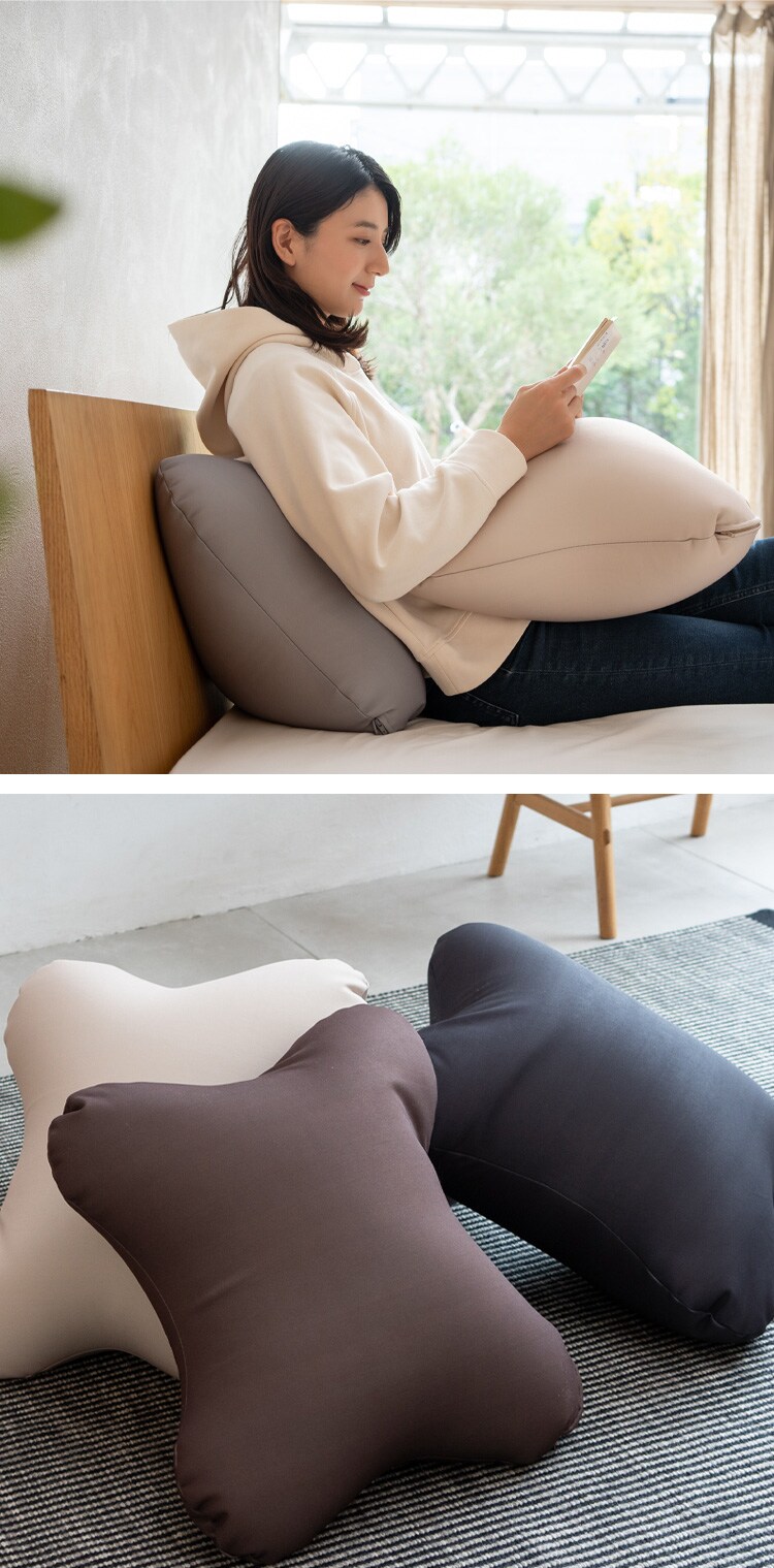 コアラビーズクッション KB-2450 ブラウン【プラザセレクト】2