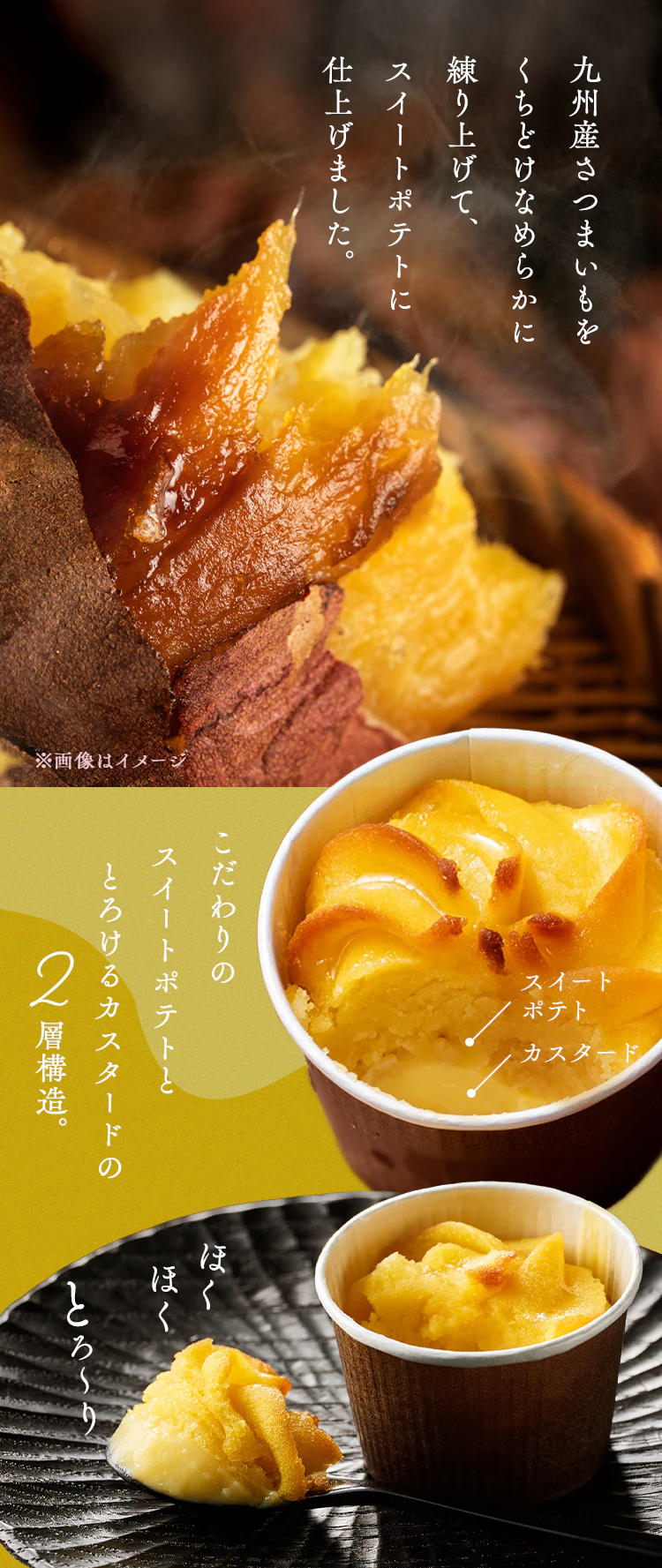 【薩摩芋本舗】とろける窯焼きスイートポテト SIH-0011