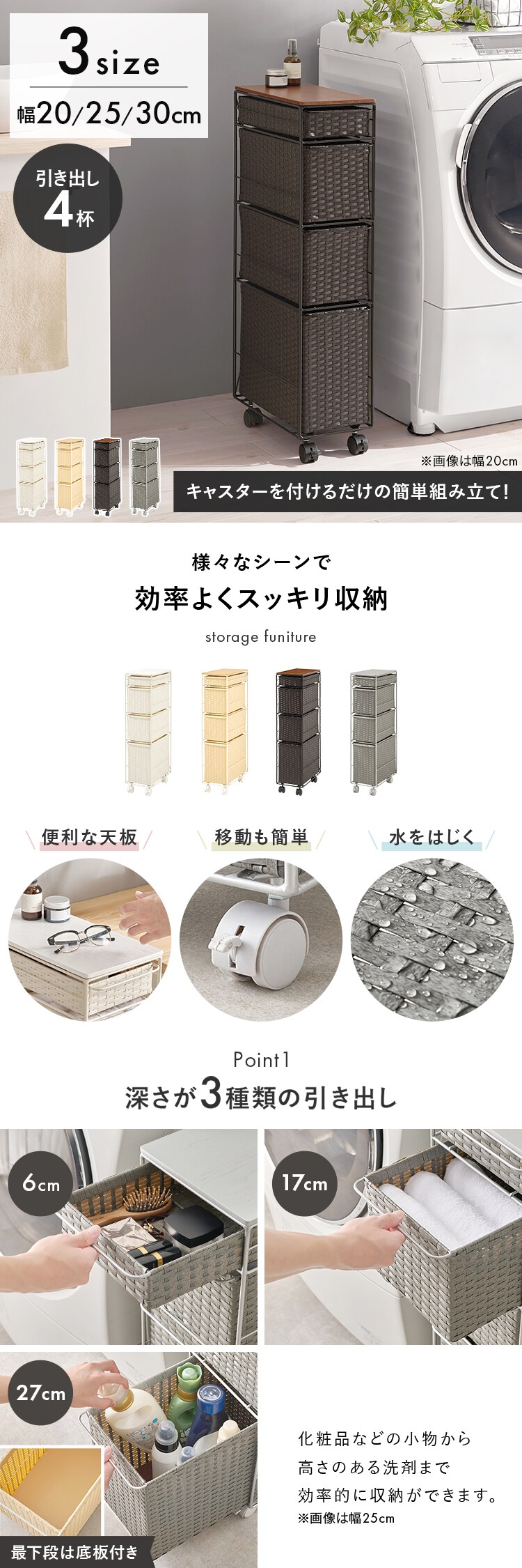 アイアンランドリー RAN-2464 グレー0