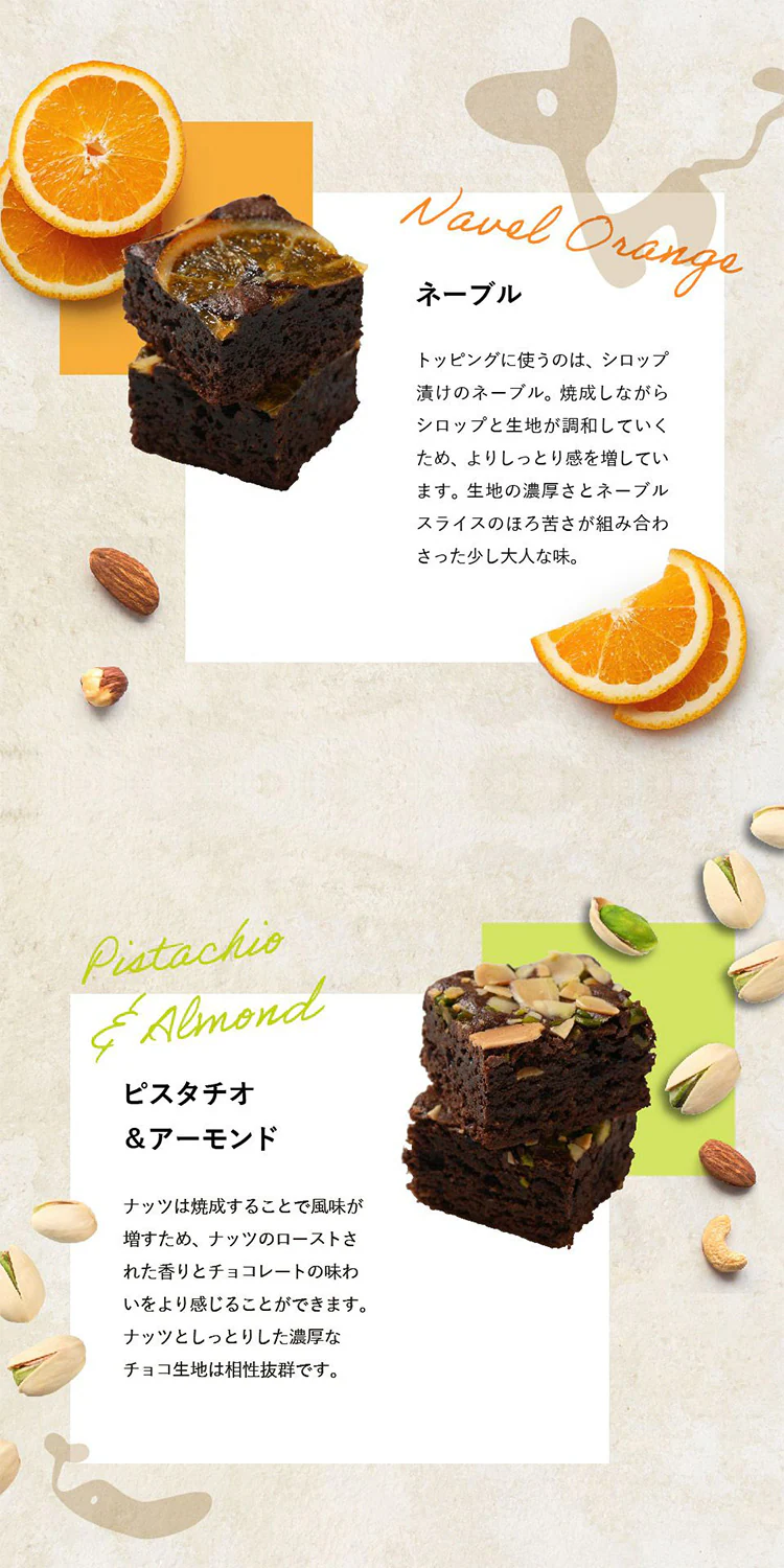 【2026年 母の日】ナッツとドライフルーツの贅沢ブラウニー 10個【お届けは5/6（水）〜5/9（土）】5