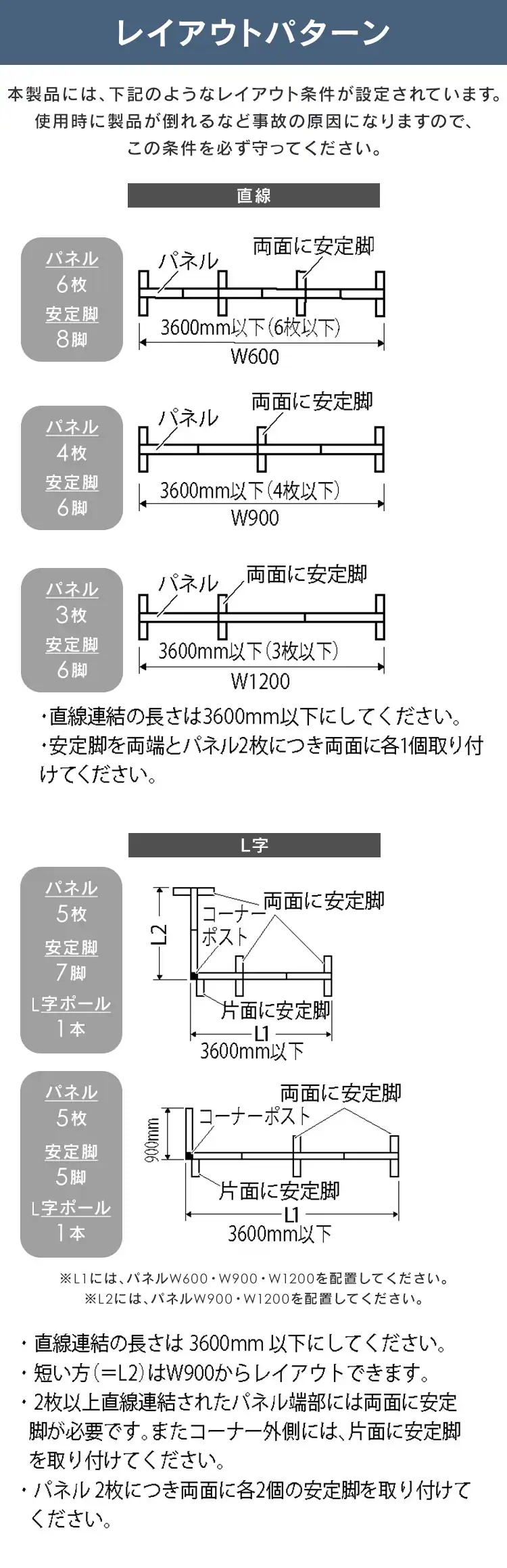 パーティション パーテーション アルミ パネル 間仕切り 仕切り 仕切り板 ASPN1218 ライトグレー5