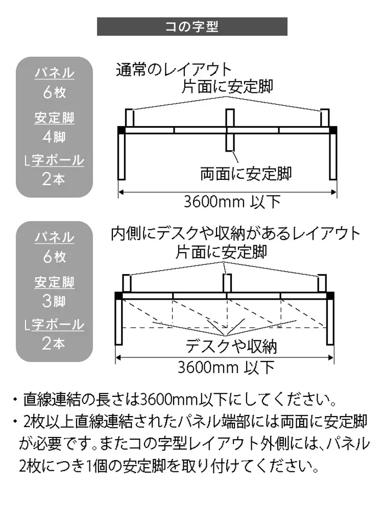 パーティション パーテーション アルミ パネル 間仕切り 仕切り 仕切り板 ASPN1218 ライトグレー6