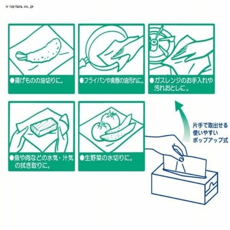 キッチンタオル 3箱 日本製紙クレシア1