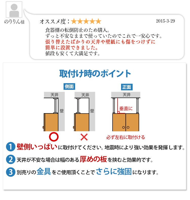 取り付け時のポイント