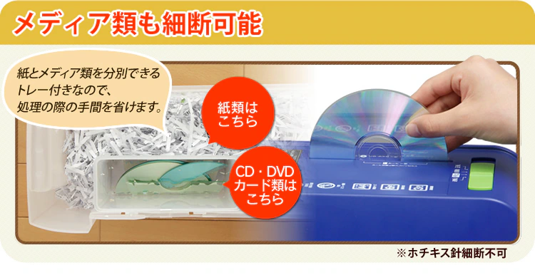 シュレッダー クロスカット 6枚同時細断 P6HC2
