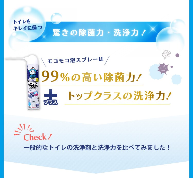 モコモコ泡スプレー