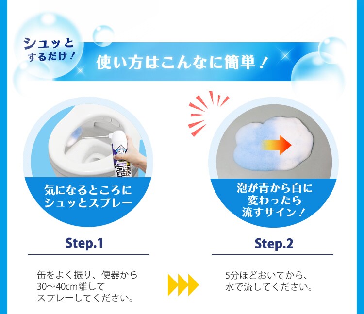 モコモコ泡スプレー