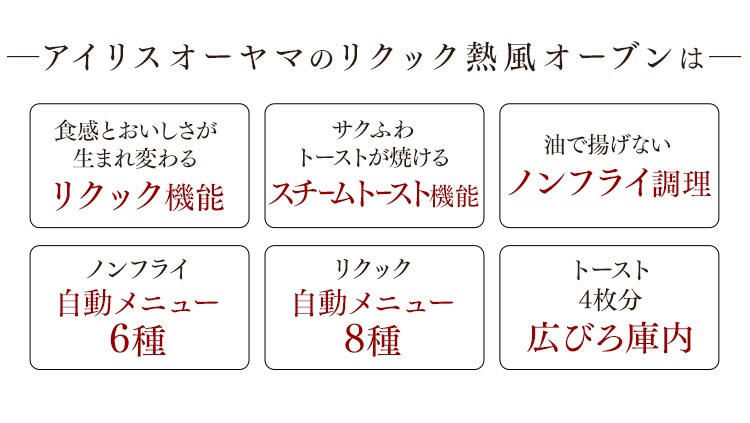 【訳あり】リクック熱風オーブン FVX-M3B-S2