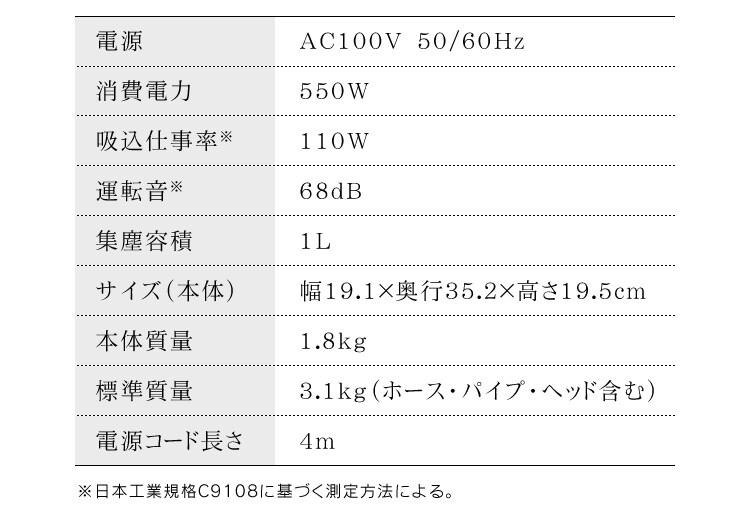 商品仕様