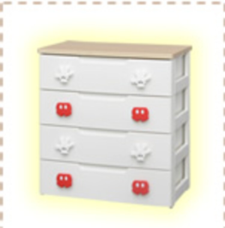 4段 73㎝ ミッキー(ハンド&ズボン)