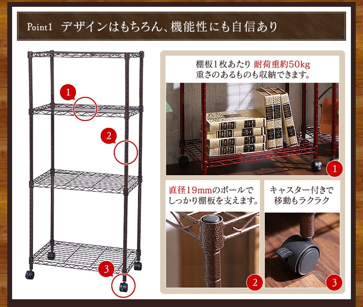 デザインはもちろん機能性にも自信あり