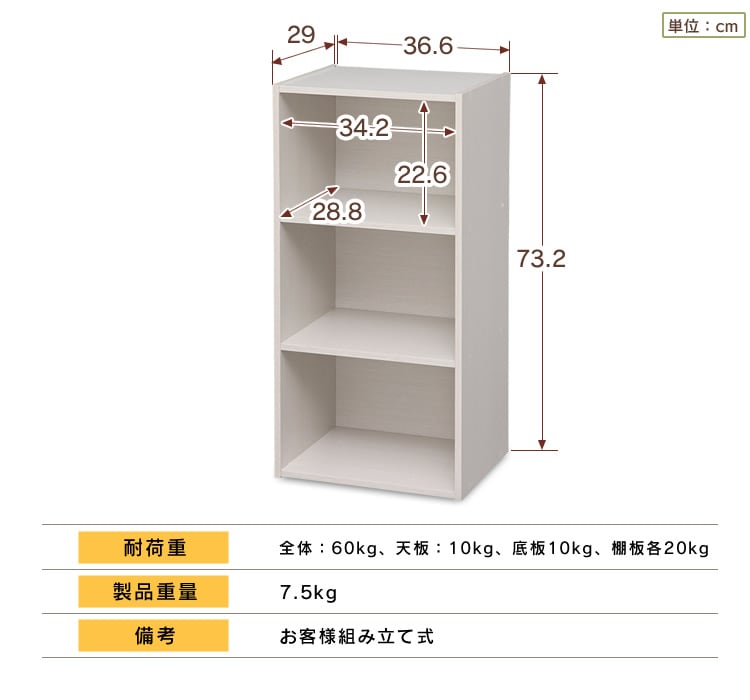 カラーボックスに歴史的大革命 アイリスオーヤマ モジュールボックスmdb 3 New 収納教える コム