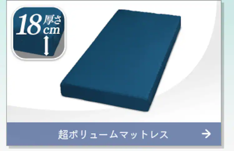 超ボリュームマットレス MAV18-S