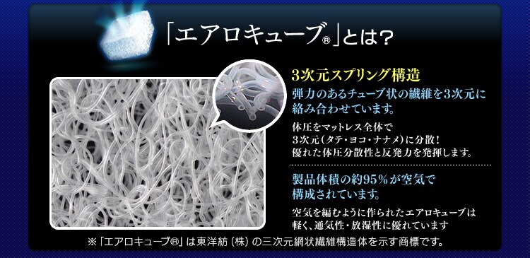 エアリー付ボックスカバー ダブル ABC-D2