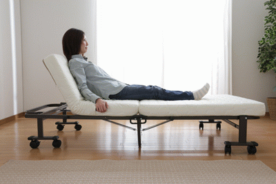 折りたたみベッド（サイドレバー付） OTBK-LBP3