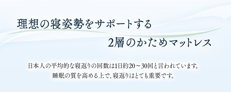 センターフィットマットレスのポイント