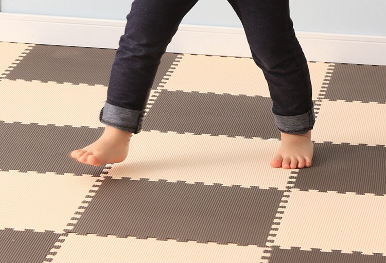 ジョイントマット　ブラウン・ベージュ