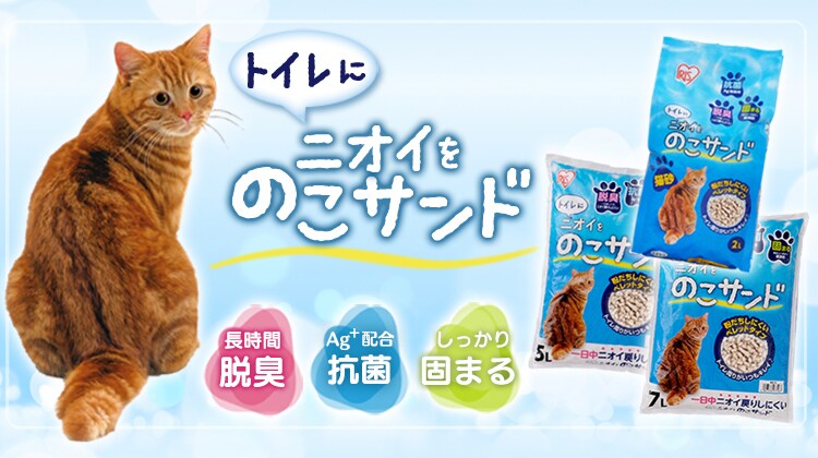 トイレにニオイをのこサンド