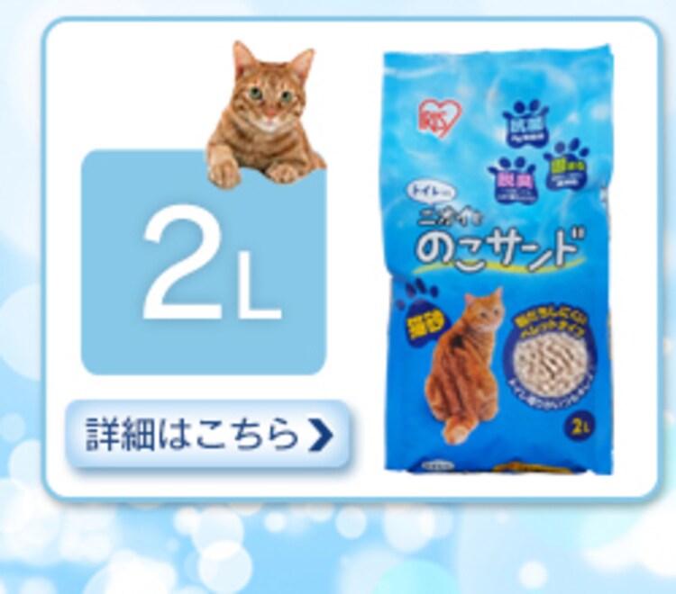 トイレにニオイをのこサンド2L