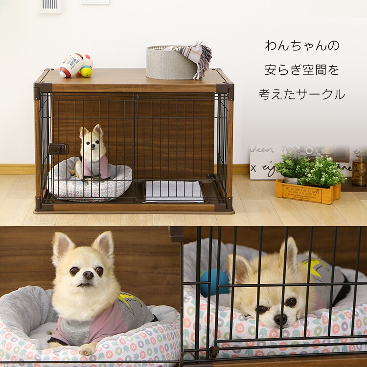 わんちゃんのやすらぎ空間を考えたサークル
