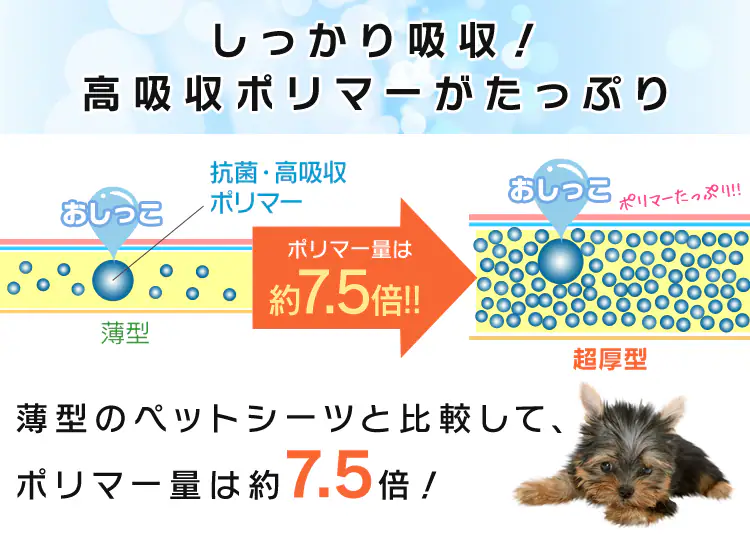 【超厚型】ペットシーツ レギュラーサイズ6
