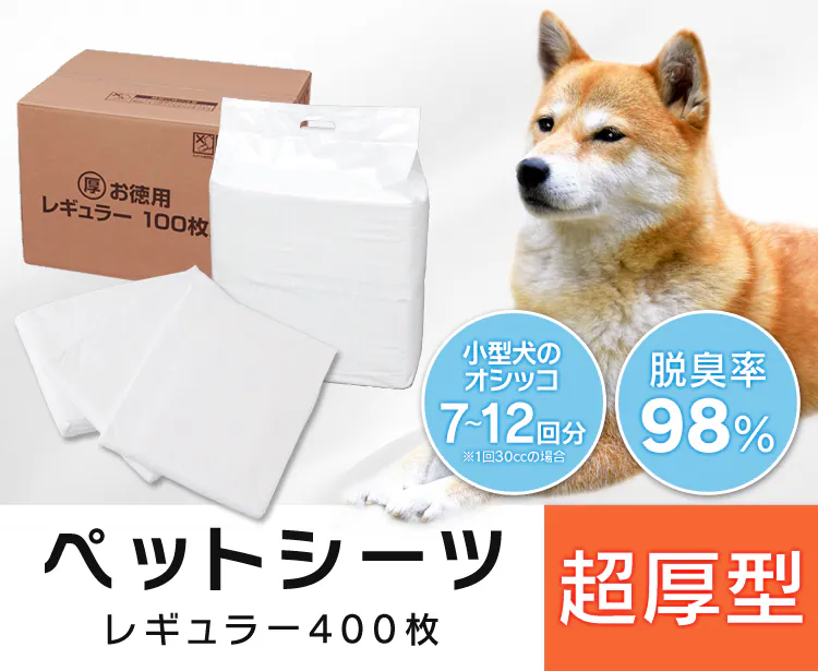 【超厚型】ペットシーツ レギュラーサイズ0