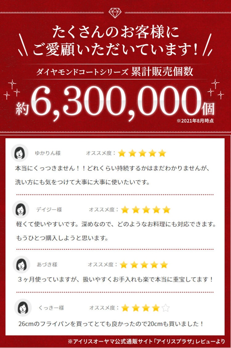 フライパン 26cm IH/ガス火対応 ダイヤモンドグレイス DG-S26F シルバー1