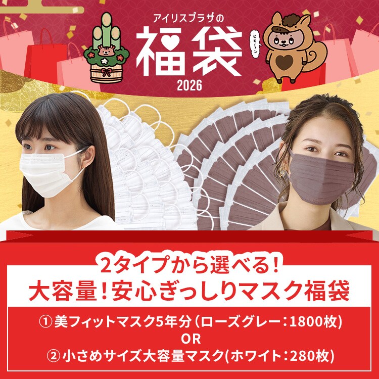 【2026福袋】大容量！安心ぎっしりマスク福袋
