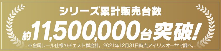 【2個セット】マルチユースチェスト 5段 ホワイト／ホワイト MU-72420