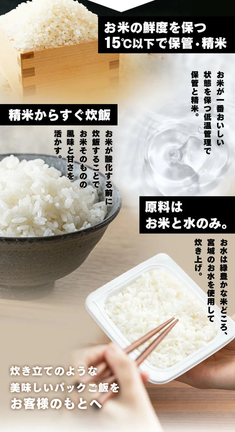 低温製法米のパックごはん 国産米100% 200g×24パック 2