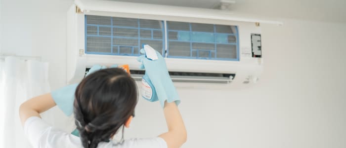 エアコンのお手入れ