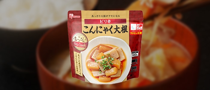 ピリ辛こんにゃく大根 140g