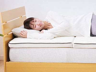 使い始めの硬さと寝心地が長持ち