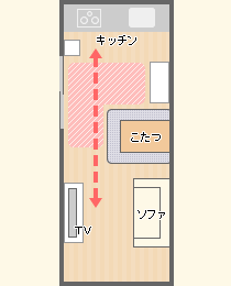 細長いリビングでもゆったり過ごしたい アイリスプラザ メディア 細長いリビングでもゆったり過ごしたい アイリスプラザ メディア