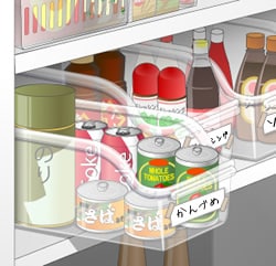 種類別に整理すれば見つけやすくなります。
